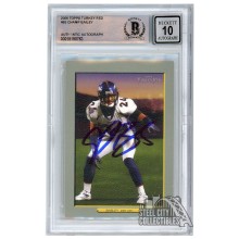 Champ Bailey 2006 Topps Turkey Red Autograph Card #65 BAS 10