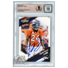 Champ Bailey 2009 Score Autograph Card #86 BAS 10