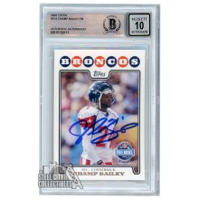 Champ Bailey 2008 Topps Pro Bowl Autograph Card #314 BAS 10