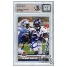 Champ Bailey 2008 Topps Stadium Club Autograph Card #94 BAS 10