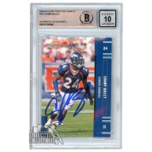 Champ Bailey 2005 Playoff Prestige Sample Autograph Card #40 BAS 10