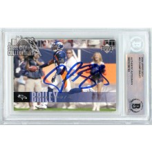 Champ Bailey 2006 Upper Deck Autograph Card #62 BAS (Creased)
