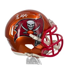 Baker Mayfield Autographed Tampa Bay Flash Mini Football Helmet - BAS