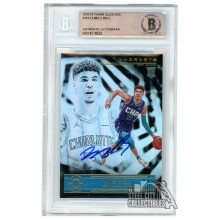 LaMelo Ball 2020-21 Panini Illusions Autograph Rookie Card #151 BAS