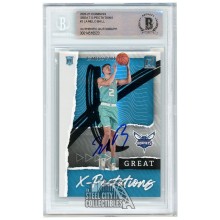 LaMelo Ball 2020-21 Panini Donruss Great X-Pectations Autograph RC Card #3 BAS