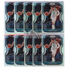 LaMelo Ball 2020-21 Panini Prizm Silver Rookie Card #278 10 Count Lot