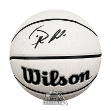Bam Adebayo Autographed Wilson Canvas Edition Basketball - JSA