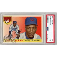 Ernie Banks 1955 Topps Baseball Card #28 PSA 3