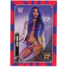 Sasha Parks 2020 Topps Transcendent WWE VIP Party Red Purple Card #40 1/1