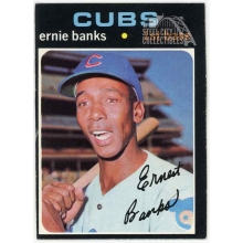 Ernie Banks 1971 Topps Card #525
