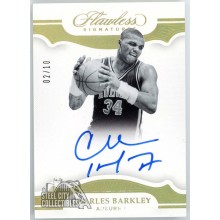 Charles Barkley 2019-20 Panini Flawless Collegiate Autograph Card #11 2/10