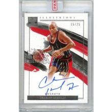 Charles Barkley 2020-21 Panini Impeccable Illustrious Ink Autograph Card #IL-CBK 15/25