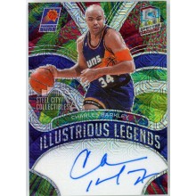 Charles Barkley 2021-22 Panini Spectra Illustrious Legends Autograph Card #ILS-CBR 11/15