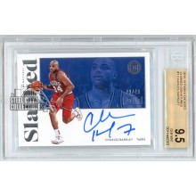 Charles Barkley 2018-19 Panini Encased Slabbed Signatures Autograph Card #SS-CBK 29/49 BGS 9.5