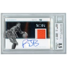 RJ Barrett 2019-20 Panini Noir Black & White Rookie Patch Auto 68/99 BGS 8.5
