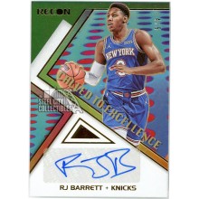 RJ Barrett 2021-22 Panini Recon Called to Excellence Green Autograph 4/5