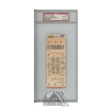 Barry Bonds Autographed San Francisco Giants 500 Home Run 4/17/01 Ticket - PSA/DNA 8 (Faded 40347182)