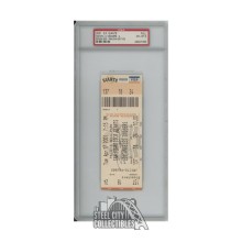 Barry Bonds Autographed San Francisco Giants 500 Home Run 4/17/01 Ticket - PSA/DNA 8 (Faded 40347183)
