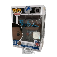 Barry Sanders Autographed Detroit Lions Funko Pop - JSA