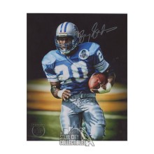 Barry Sanders Autographed Detroit Lions 8x10 Football Photo - Panini VIP (Silver Ink)