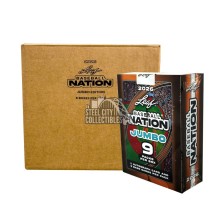 2026 Leaf Baseball Nation Hobby Jumbo 8-Box Case