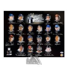 Magic Monikers Autographed Baseballs Greatest Nicknames 16x20 Photo - PSA/DNA LOA (20 Sigs)