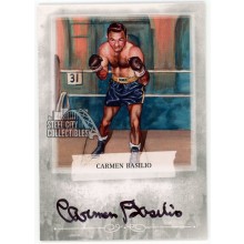 Carmen Basilio 2010 Ringside Round 2 Boxing Autograph Card #A-CB2
