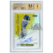 Cody Bellinger 2017 Bowman's Best '97 Cuts Gold Refractor RC Auto 19/50 BGS 9.5