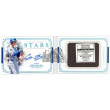 Cody Bellinger 2017 Panini National Treasures Stars Material Signatures Rookie Tag Patch Autograph Booklet #SS-CB 1/1