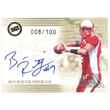 Ben Roethlisberger 2004 Press Pass Rookie Autograph Card 008/100