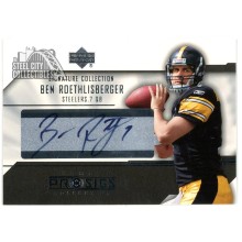 Ben Roethlisberger 2004 Upper Deck Diamond Pro Sigs Rookie Autograph Card #SC-BR