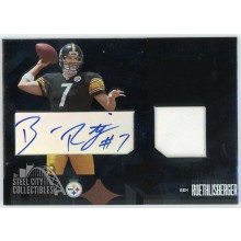 Ben Roethlisberger 2004 Leaf Limited Phenoms Rookie Patch Auto Card #227 108/150