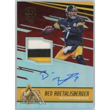 Ben Roethlisberger 2016 Panini Phoenix Patch Autograph Card #VAM-BR 05/10