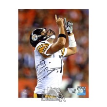 Ben Roethlisberger Autographed Pittsburgh 8x10 Football Photo - Fanatics (Pointing)