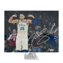 Ben Simmons Autographed Philadelphia 11x14 Basketball Photo - PSA/DNA