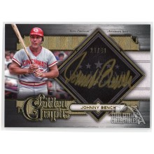 Johnny Bench 2022 Topps Five Star Golden Graphs Auto Card #GG-JB 21/40