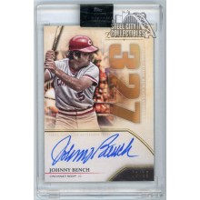 Johnny Bench 2020 Topps Luminaries Home Run Kings Autograph Card #HRK-JBE 09/15