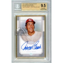 Johnny Bench 2017 Topps Transcendent Silver Autograph Card #TCA-JB 2/15 BGS 9.5