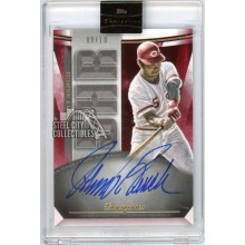 Johnny Bench 2021 Topps Luminaries Home Run Kings Red Autograph Card #HRK-JB 9/10