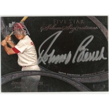 Johnny Bench 2014 Topps Five Star Silver Signatures Autograph Card #FSSS-JB 10/50