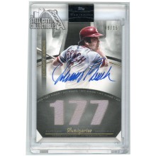 Johnny Bench 2021 Topps Luminaries Hit Kings Relic Autograph #HKAR-JB 09/15