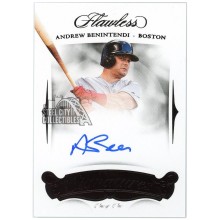 Andrew Benintendi 2018 Panini Flawless Black Autograph Card #FS-AB 1/1