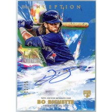 Bo Bichette 2020 Topps Inception Blue Rookie Autograph Card #RESA-BBI 22/25
