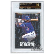 Bo Bichette 2020 Topps x Pete Alonso Rookie Card #5 BGS 10 Pristine Black Label