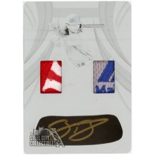Bo Bichette 2019 Panini Immaculate Dual Patch Eye Black Autograph Printing Plate Card #MA-BB 1/1