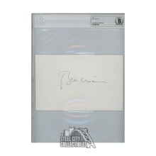 Bill Clinton Autographed Cut Signature - BAS