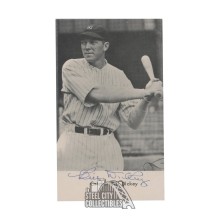 Bill Dickey Autographed TCMA Postcard - JSA
