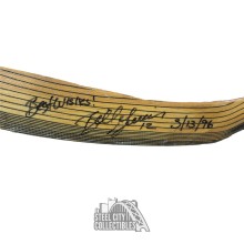 Bill Guerin Autographed Sher-Wood Game Used Stick W/ Best Wishes 3/13/96 Inscription- JSA