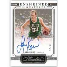Larry Bird 2020-21 Panini Flawless Enshrined Autograph Card #ENS-BIR 15/25