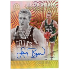 Larry Bird 2019-20 Panini Illusions Superlatives Auto 5/10